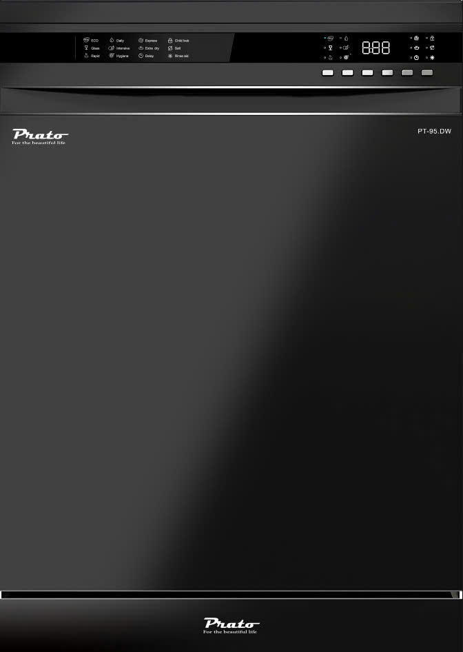 Máy rửa bát Model: PT-95.DW 