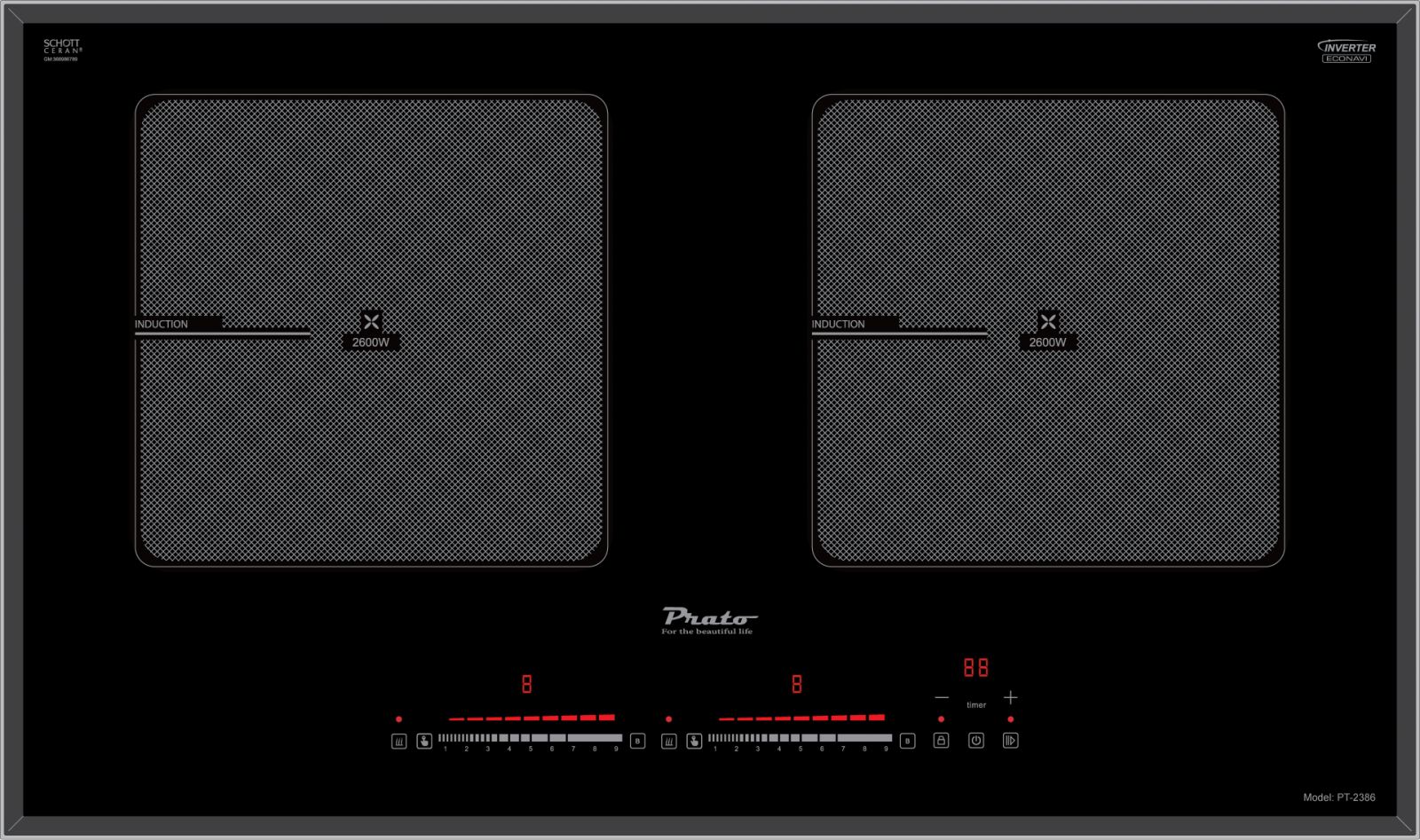 Bếp từ Model: PT-2386 